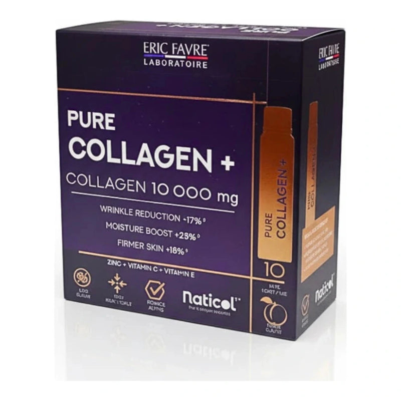 إريك فافر Pure Collagen+ كولاجين 10000 مغ – 25 مل