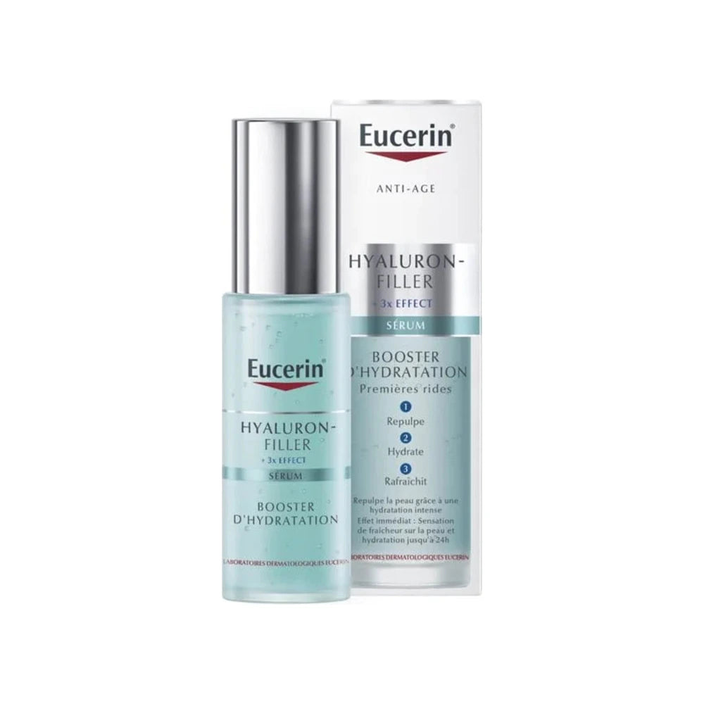 Eucerin Hyaluron-Filler Booster d'hydratation 30 ml – flacon et étui