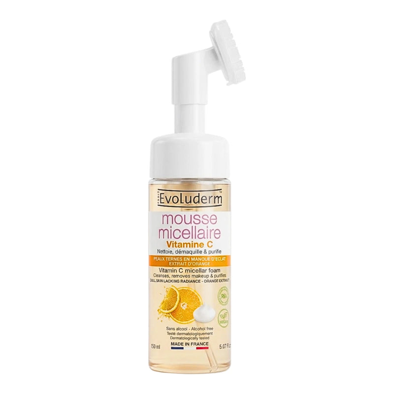 Evoluderm Mousse Micellaire Vitamine C 150 ml