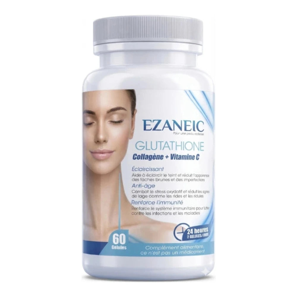 Ezaneic Glutathione complément alimentaire 60 gélules – boîte