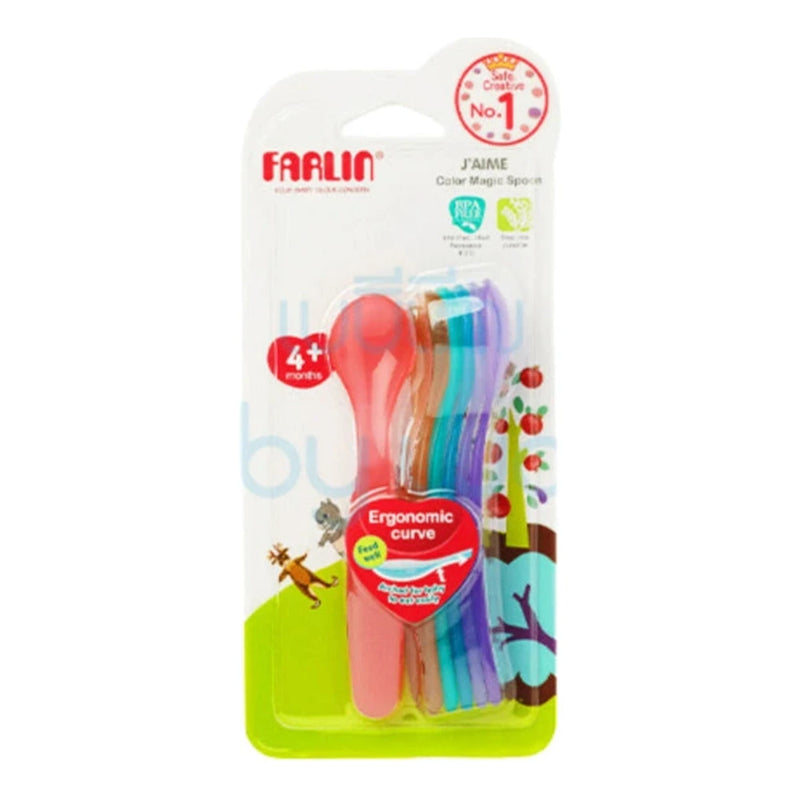 Cuchara de colores Farlin 7 piezas +4 m BF-237B