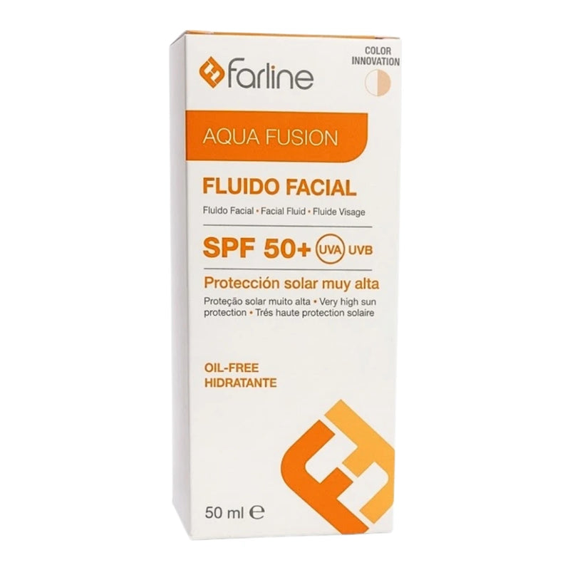 Farline Aqua Fluid Color Sunscreen SPF50+ 50ml