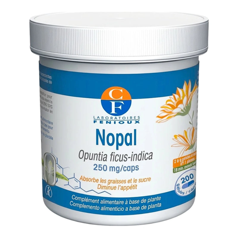 Fenioux Nopal 250 mg 200 Gélules