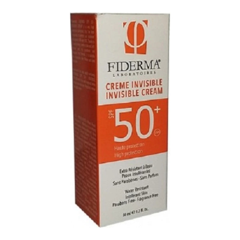 Fiderma كريم واقي شمس غير مرئي SPF 50 50 مل