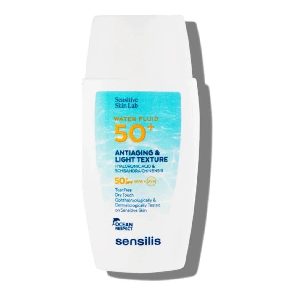 Fluide solaire visage Sensilis Sun Water SPF50+ 40 ml