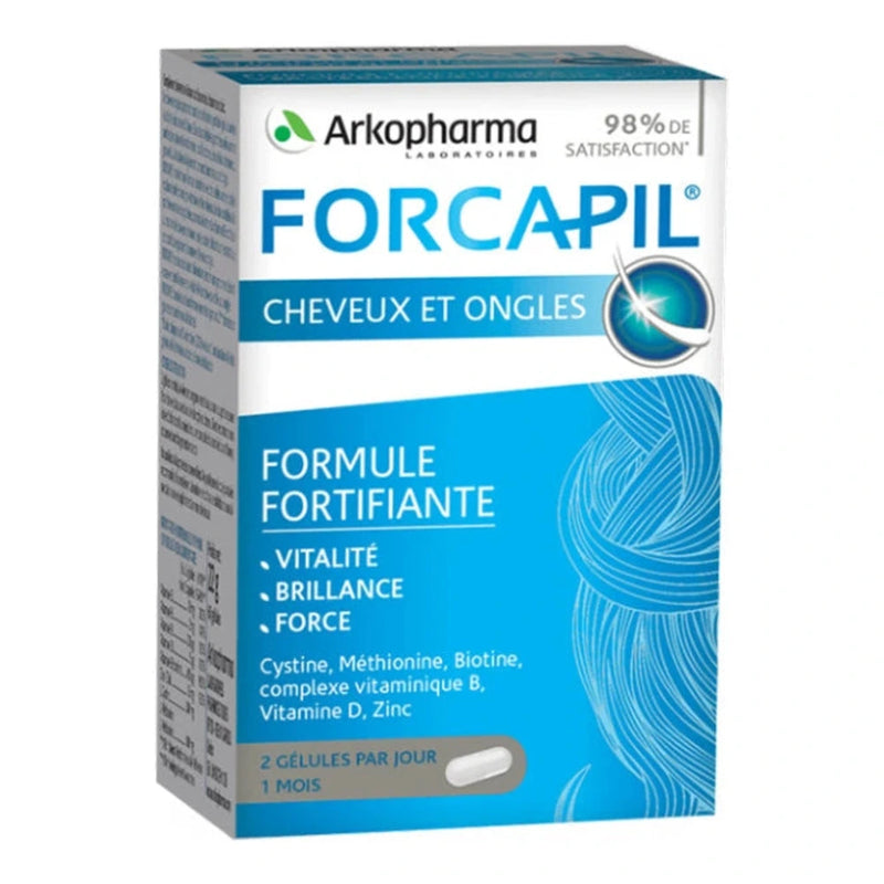 Forcapil Hair and Nails - 180 Capsules