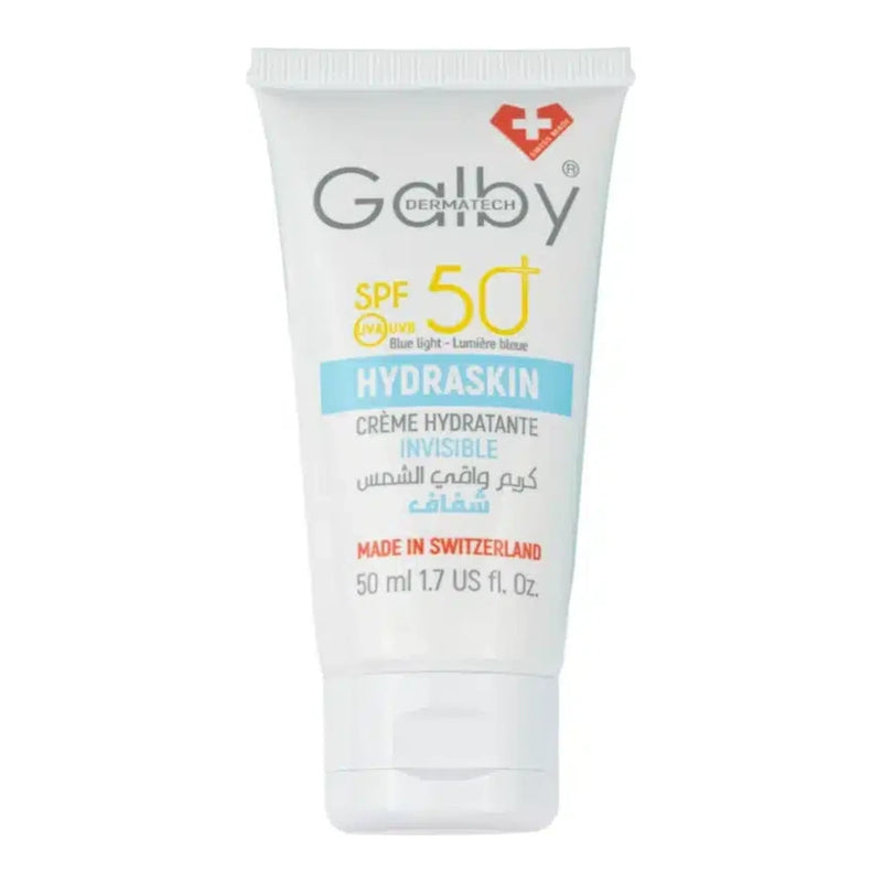 غالبي ديرماتك هيدراسكين واقي شمس غير مرئي SPF50+ سعة 50 مل