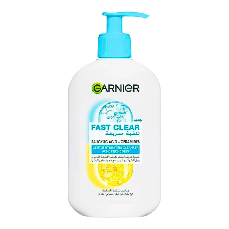 منظف Garnier Fast Clear اللطيف – 250 مل