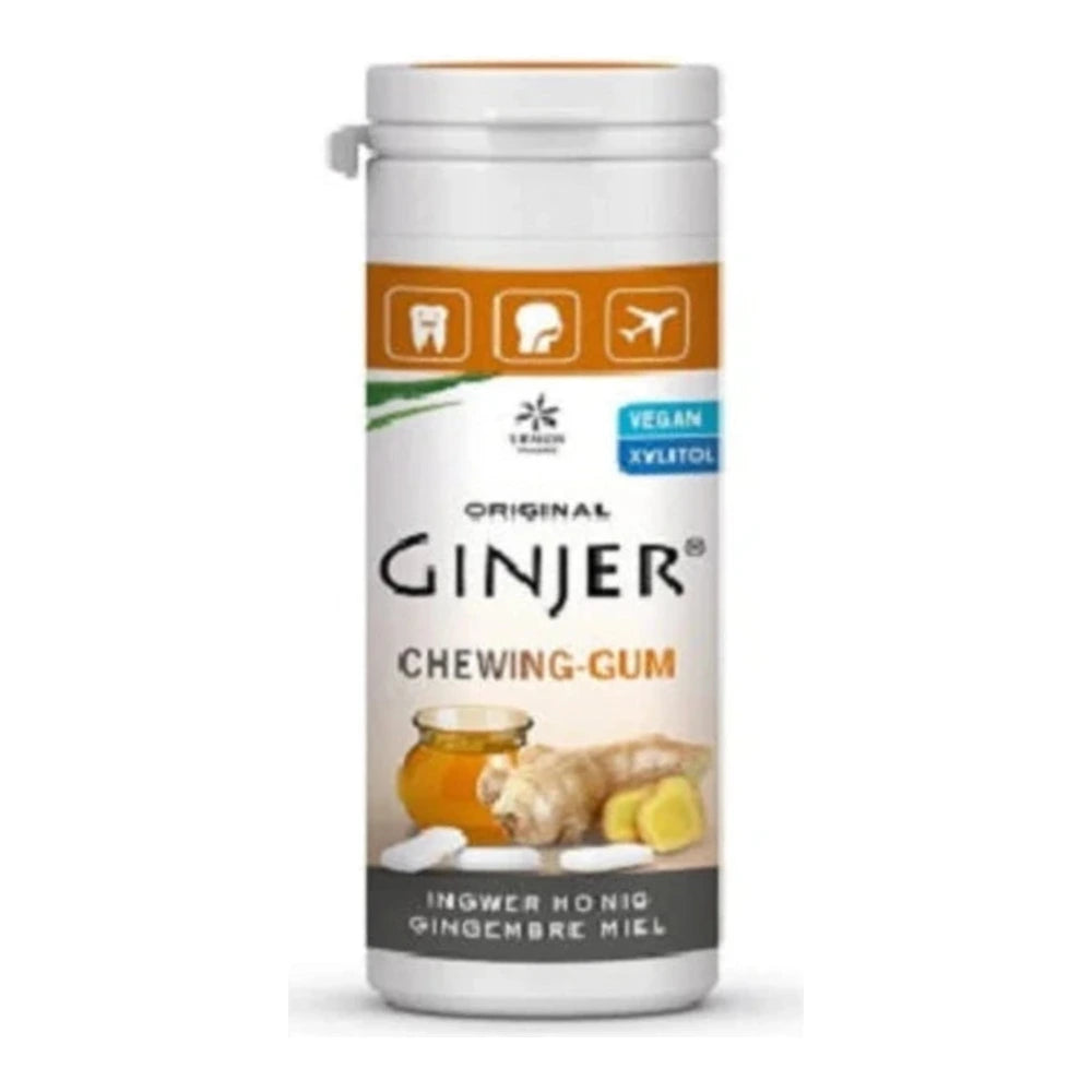 Ginjer Chewing-Gum Gingembre Miel 30 g - étui