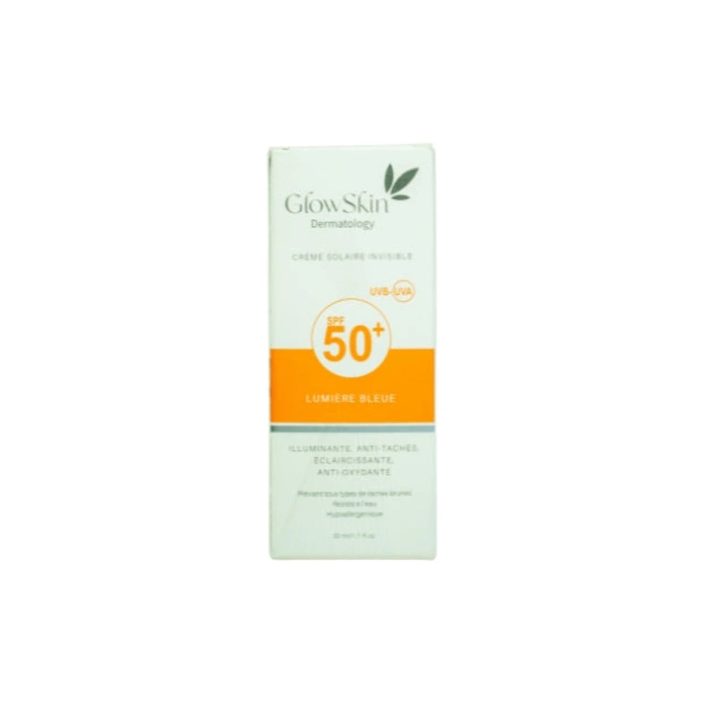 GlowSkin Dermatology crème solaire invisible SPF50+ 40 ml – tube