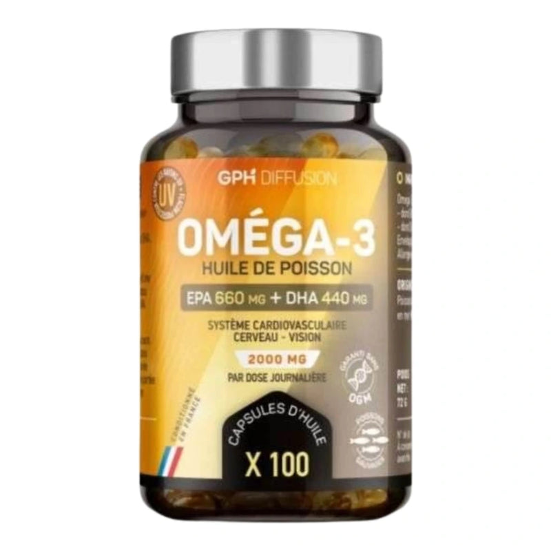 GPH Omega 3 marino 100 cápsulas 505 mg