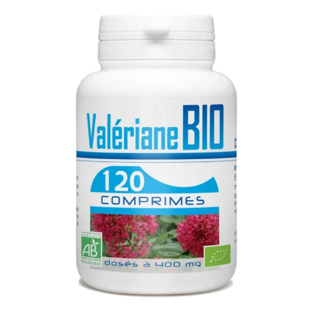 GPH Valériane 120 comprimés – flacon du complément alimentaire