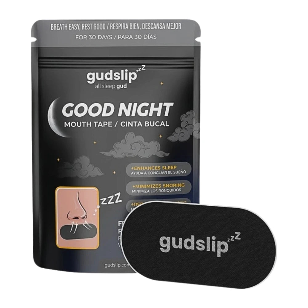 Gudslip Good Night bandes buccales, sachet de 30 bandes