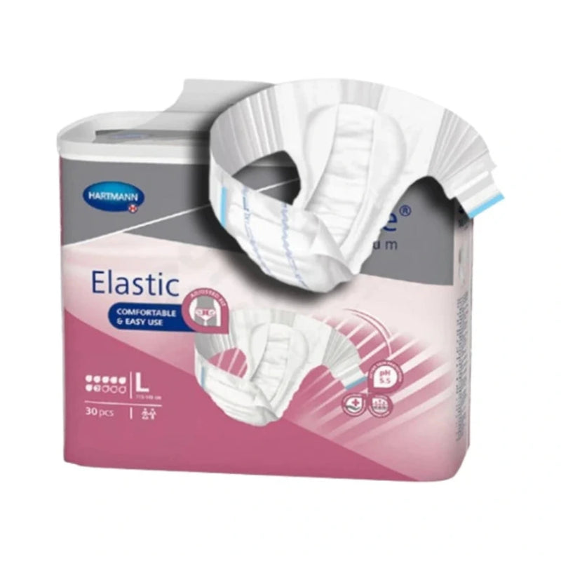 Hartmann MoliCare حفاضات Elastic 7 قطرات ليلية مقاس L – 30 قطعة 165373