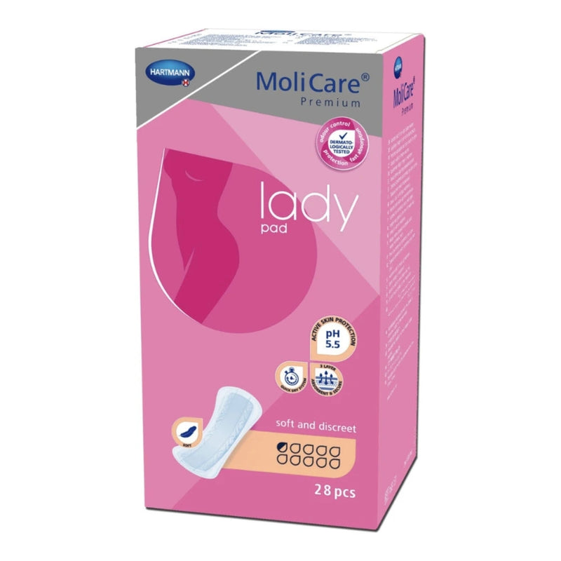 فوط Hartmann MoliCare Lady Pad - 28 قطعة