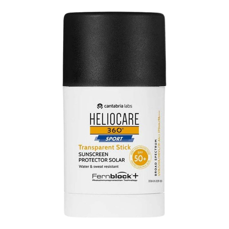 Heliocare 360° Sport ستيك واقٍ من الشمس شفاف SPF 50+ – 25 غ