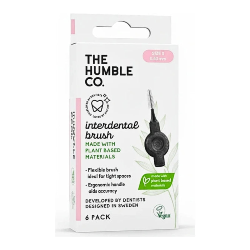 HUMBLE Plant-Based Interdental Brush Size 0 0.40mm