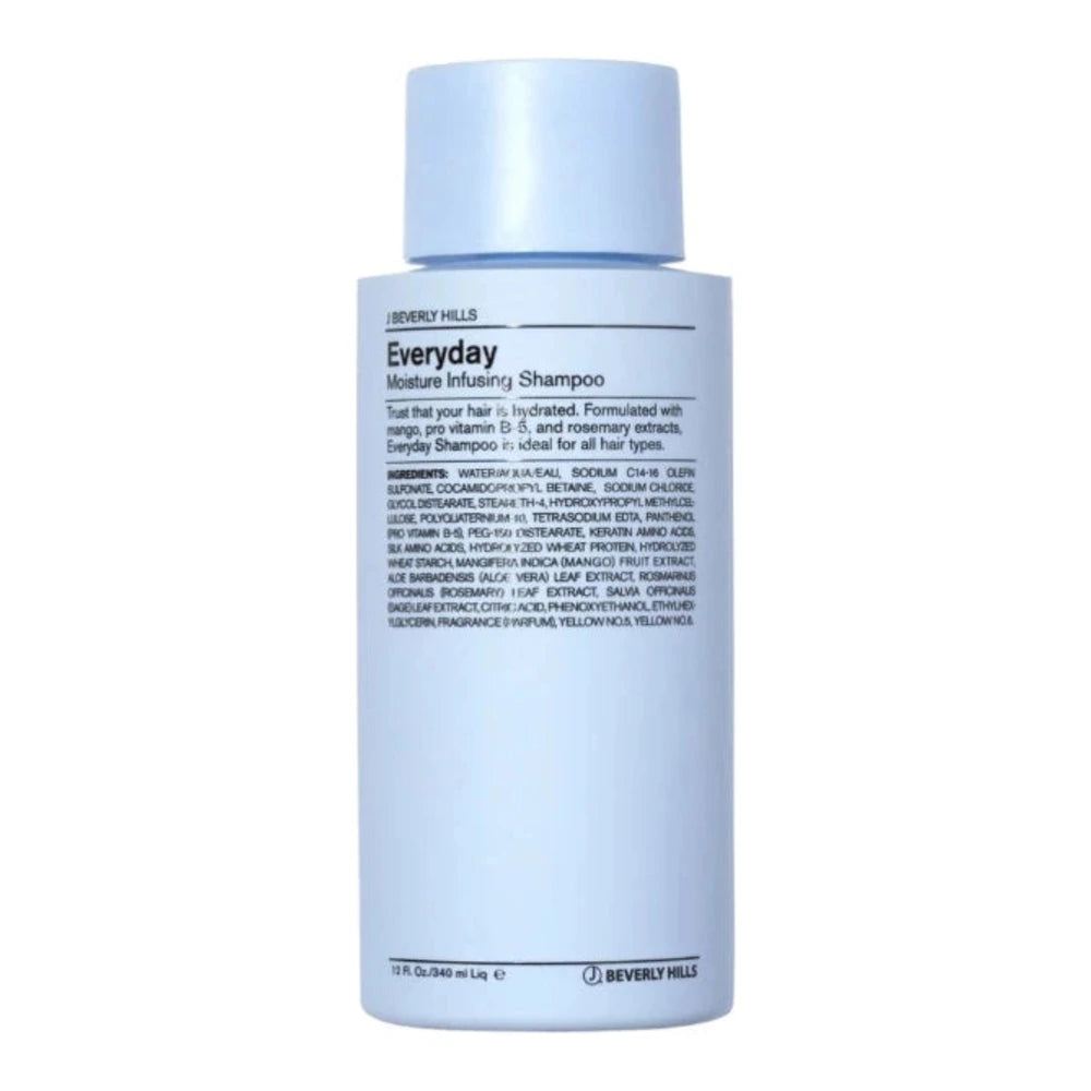 J Beverly Hills Everyday Moisture Shampoo 340 ml – flacon du shampoing hydratant