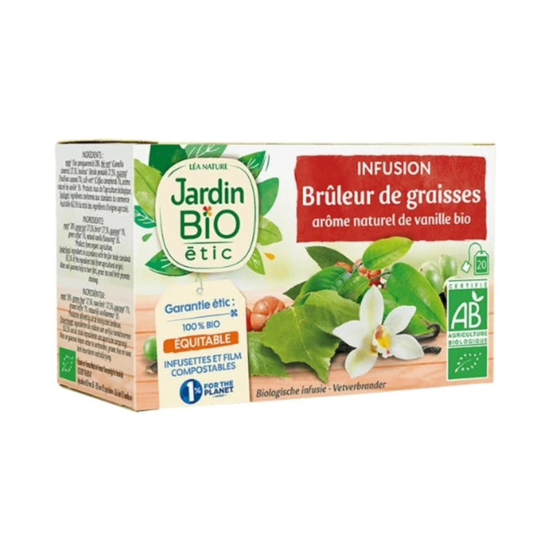 INFUSIÓN QUEMADOR DE GRASA ORGÁNICA DE HUERTO 20 SOBRES