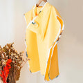 Ponchos de baño dobles Baby Bulle - Amarillo