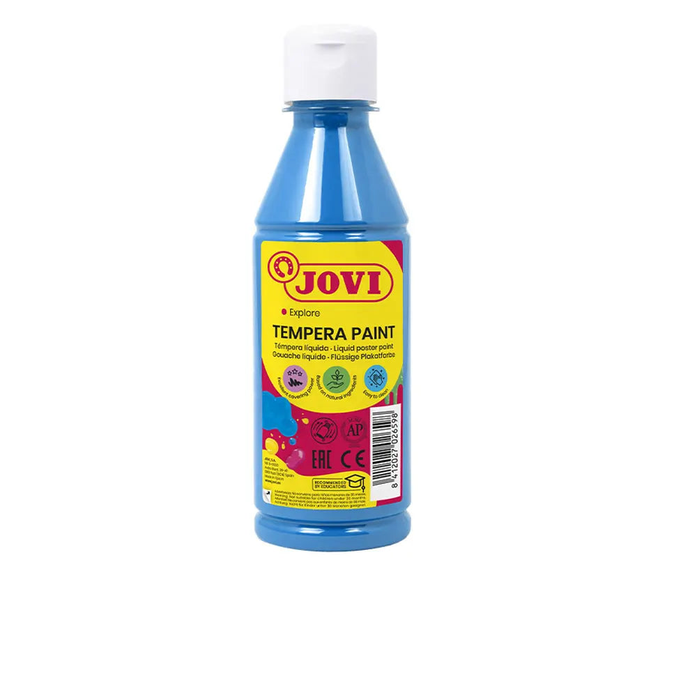 Jovi Gouache Liquide Tout Surface 250ml - Bleu Cyan 