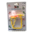Juniors Sucette Jub en silicone 2e âge avec couvercle – sucette pour bébé