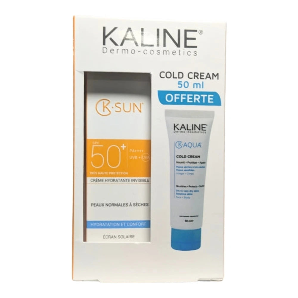 Kaline Écran Invisible 50ml + Cold Crème Pack