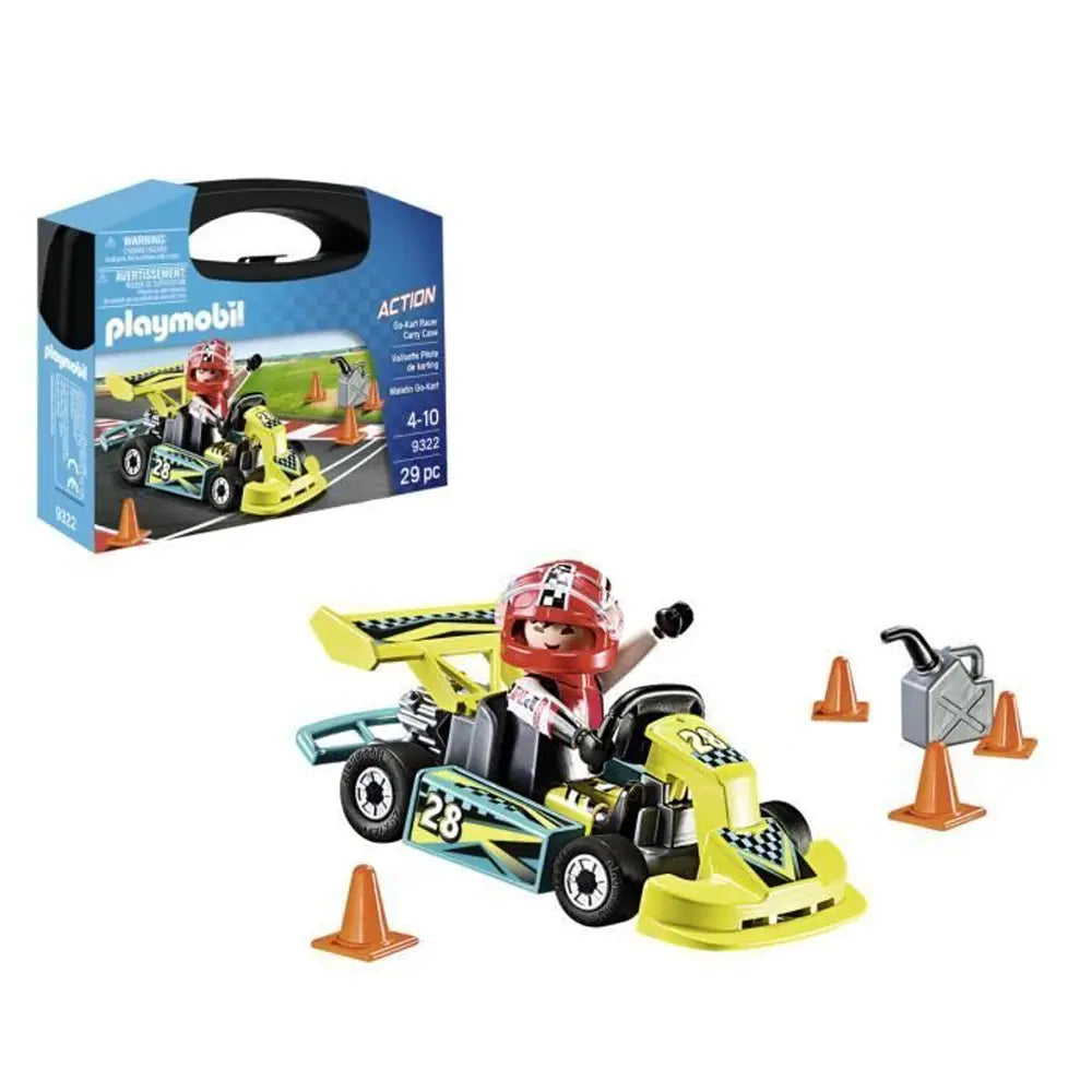 Playmobil Valisette Pilote de Karting - 4A+