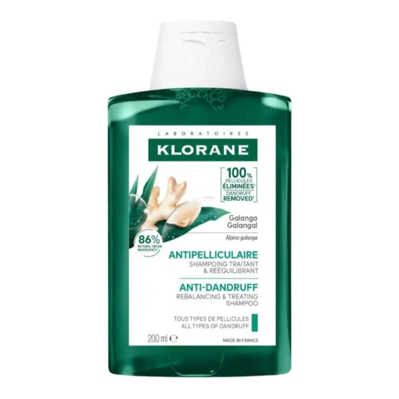 شامبو Klorane المضاد للقشرة بالخولنجان – 200 مل