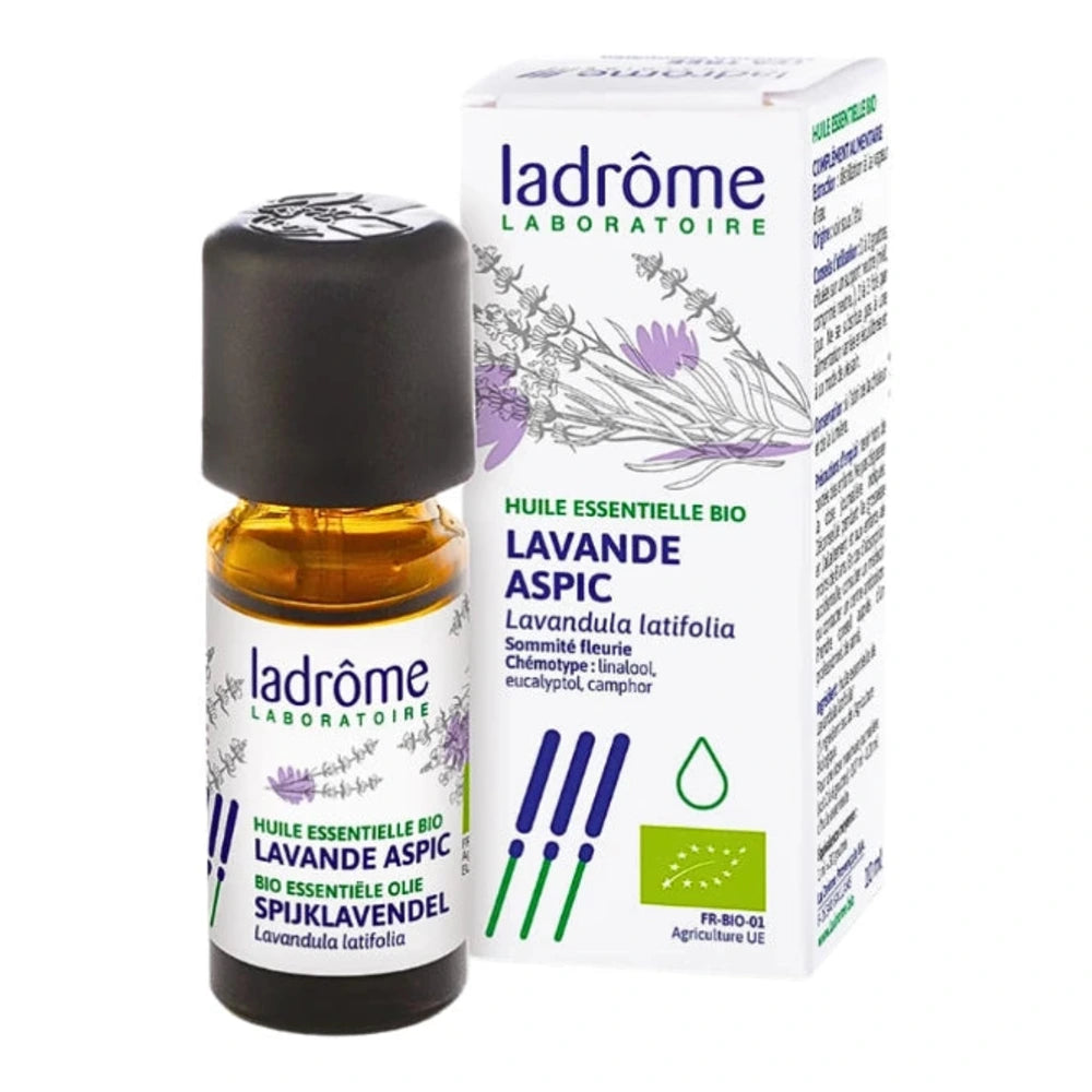 Ladrôme huile essentielle de lavande aspic 10 ml – flacon