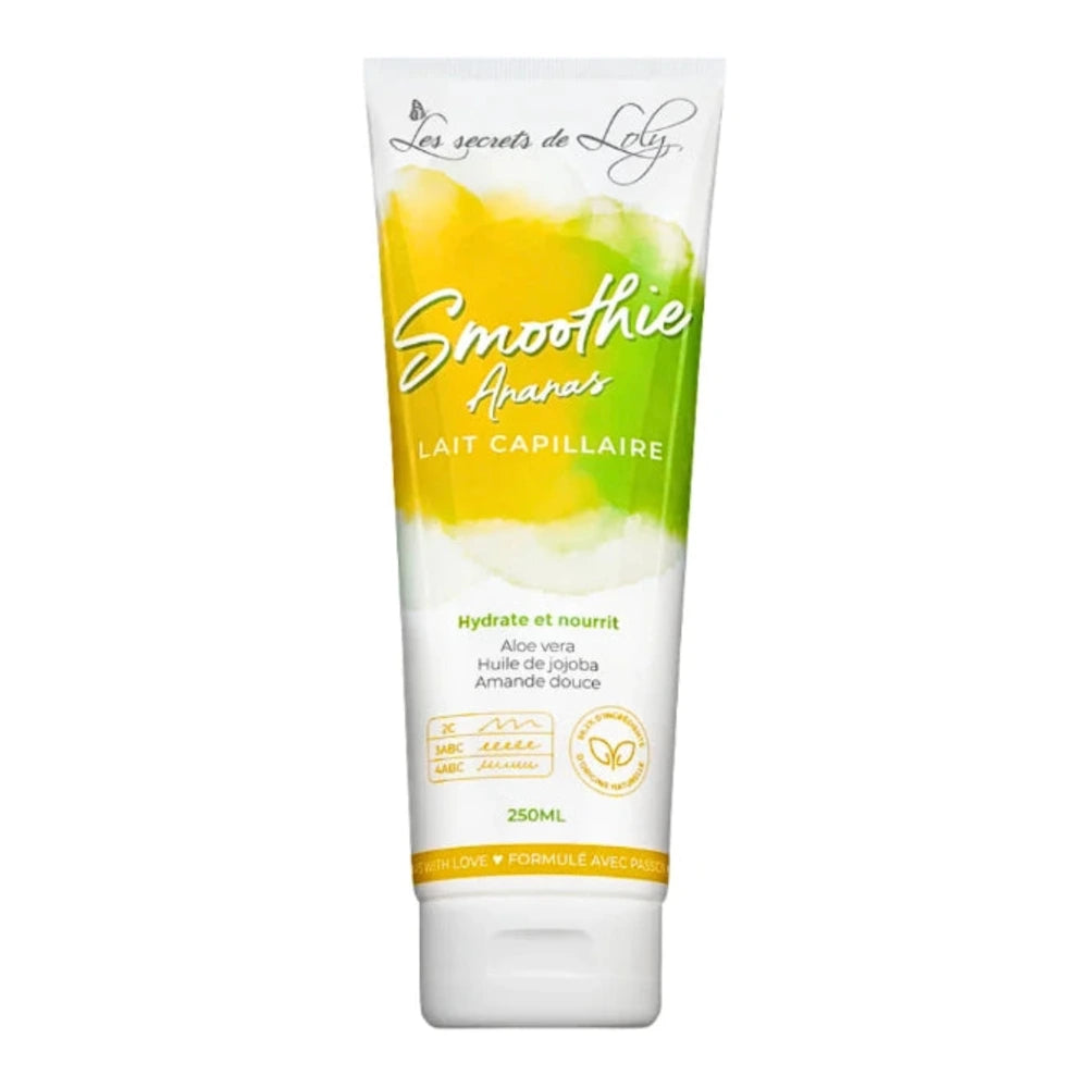 Lait capillaire Les Secrets de Loly Smoothie Ananas 250 ml