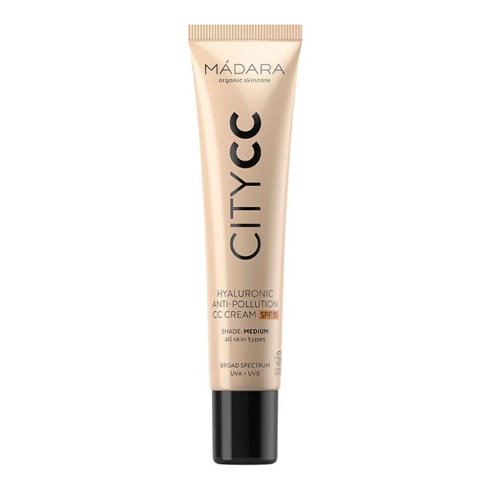 Mádara City CC Crème SPF15 teinte Medium tube 40 ml