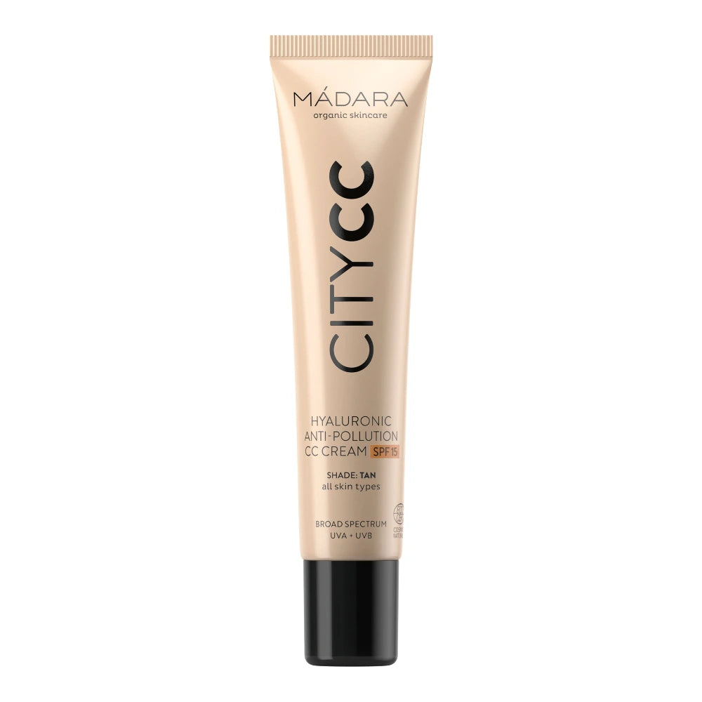 Mádara City CC Crème SPF15 teinte Tan tube 40 ml