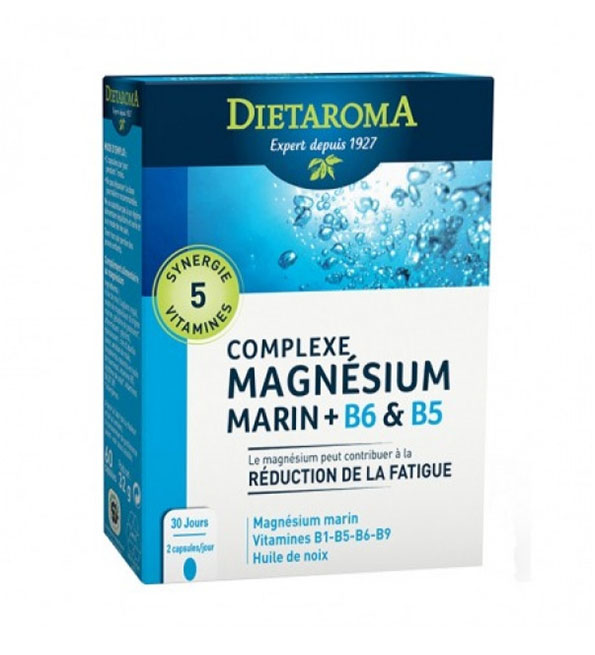 Dietaroma Magnesium marin+ B6 & B5 60cps