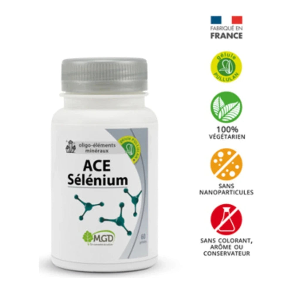 MGD Nature ACE Sélénium 60 gélules – visuel du produit