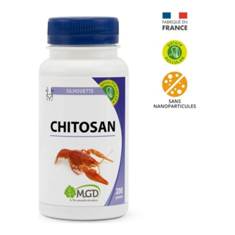 Mgd Nature Chitosan 200 gelules