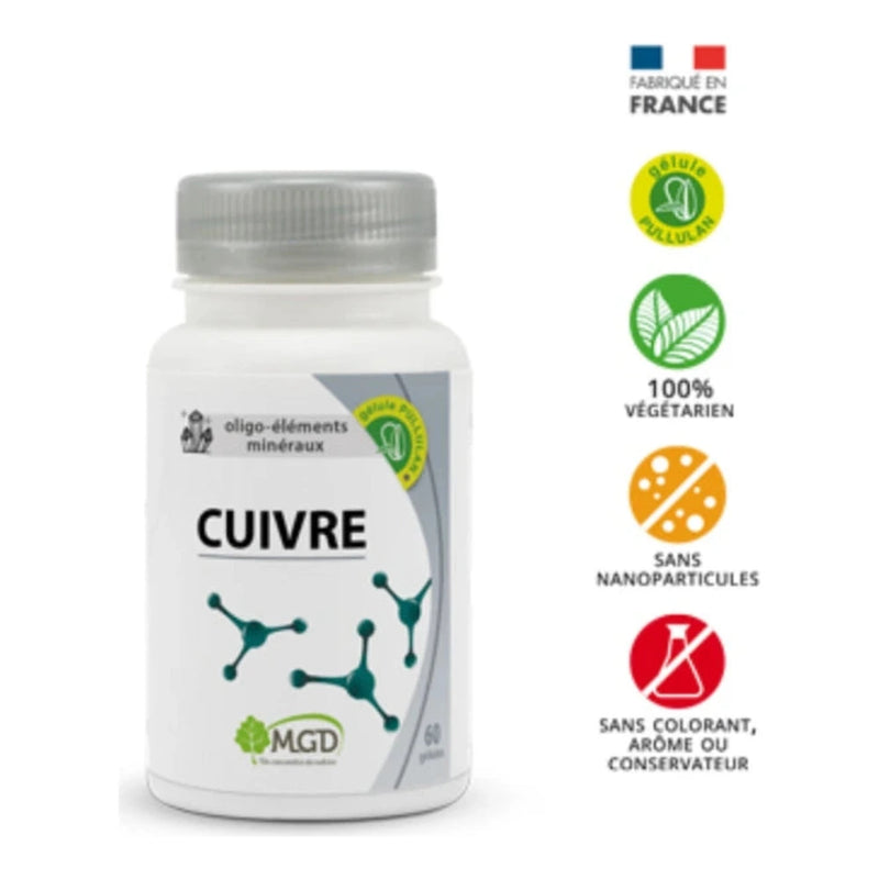 MGD Nature النحاس – 60 كبسولة
