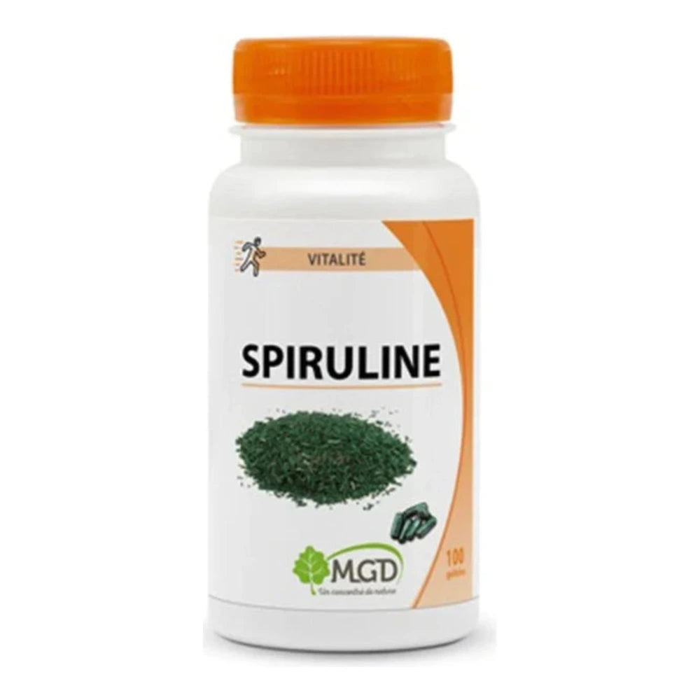 MGD Nature Spiruline 100 comprimés – photo du produit