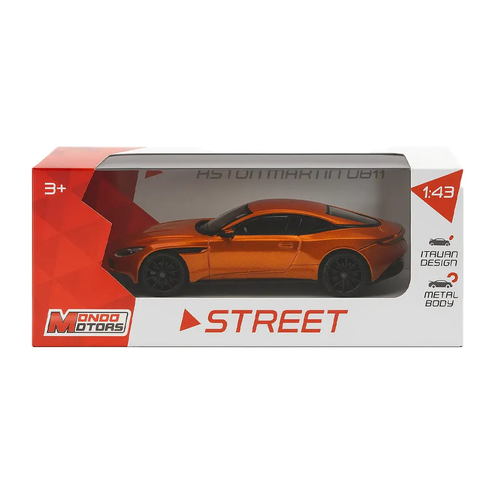 Mondo Motors 1:43 Scale Model Car - Metallic Orange