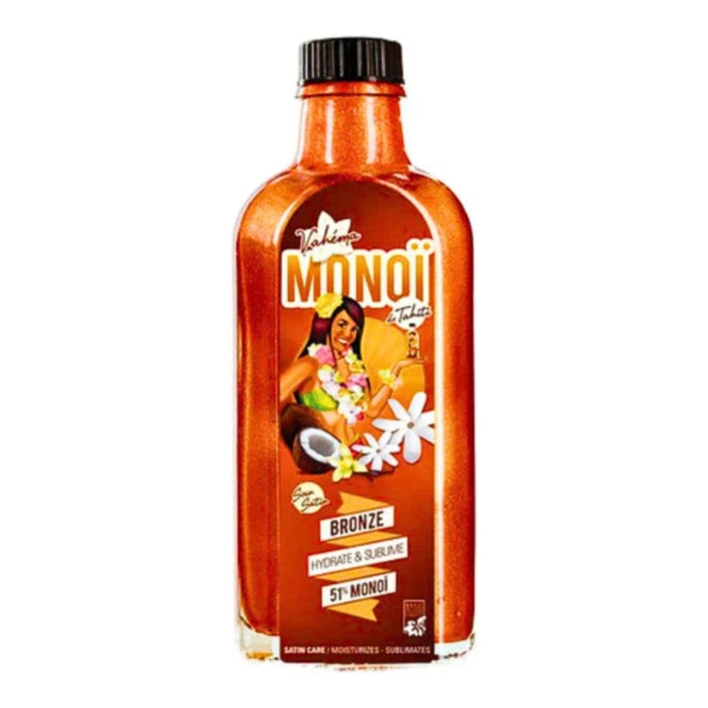 Vahéma Monoï soin Satin Bronze 51% flacon 100 ml