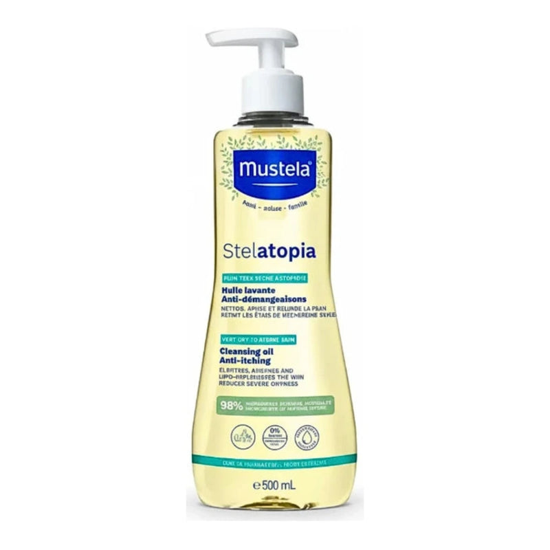 Mustela Stelatopia زيت التنظيف 500 مل