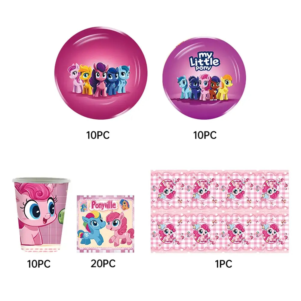51 Piece Birthday Pack – My Little Pony