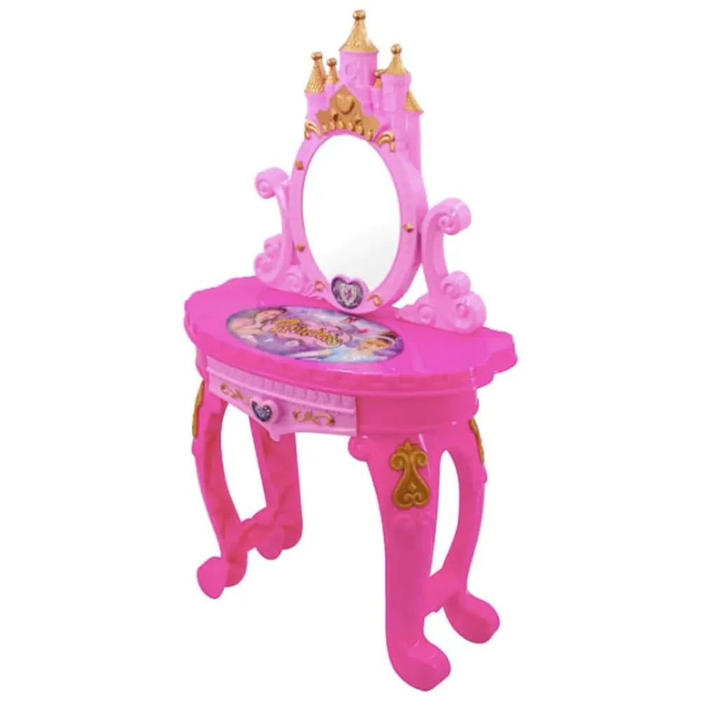 Tocador Rosa Set Completo para Pequeña Princesa - +3A