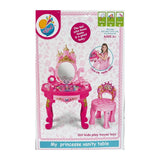 Tocador Rosa Set Completo para Pequeña Princesa - +3A