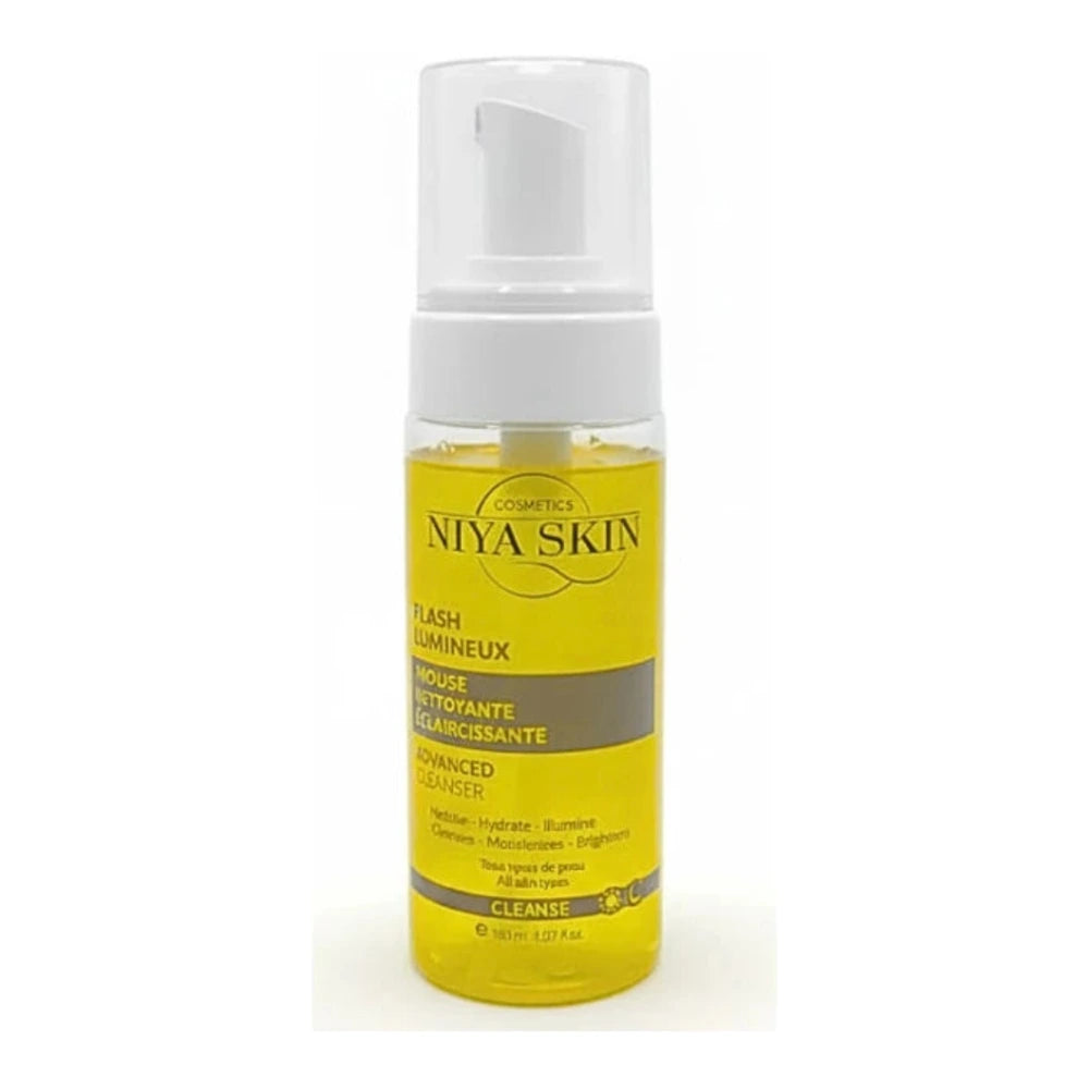 Flacon Niya Skin mousse nettoyante éclaircissante 150 ml