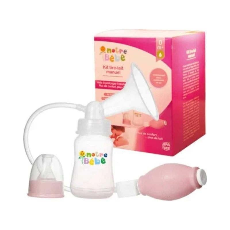 Notre Bebe Manual Breast Pump Kit PM +0m