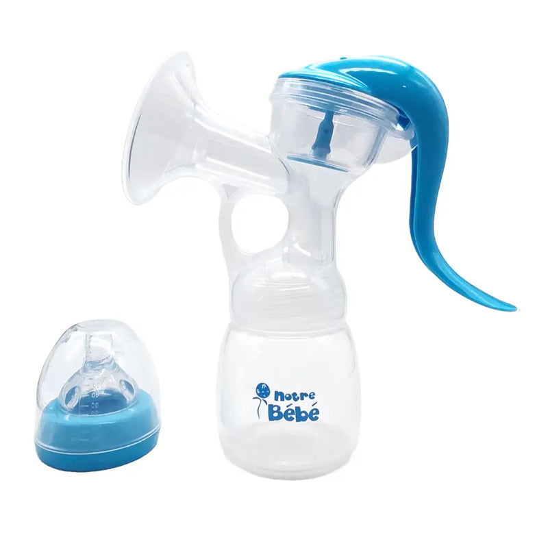 Extractor de leche manual ajustable Our Baby - Azul