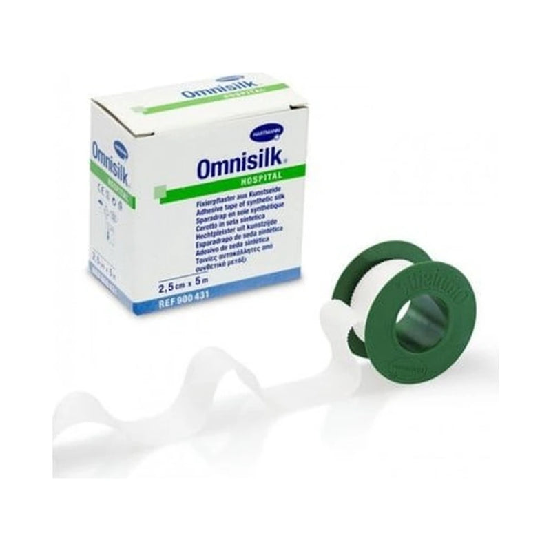 شريط لاصق Hartmann Omnisilk ‏2.5 سم × 5 م