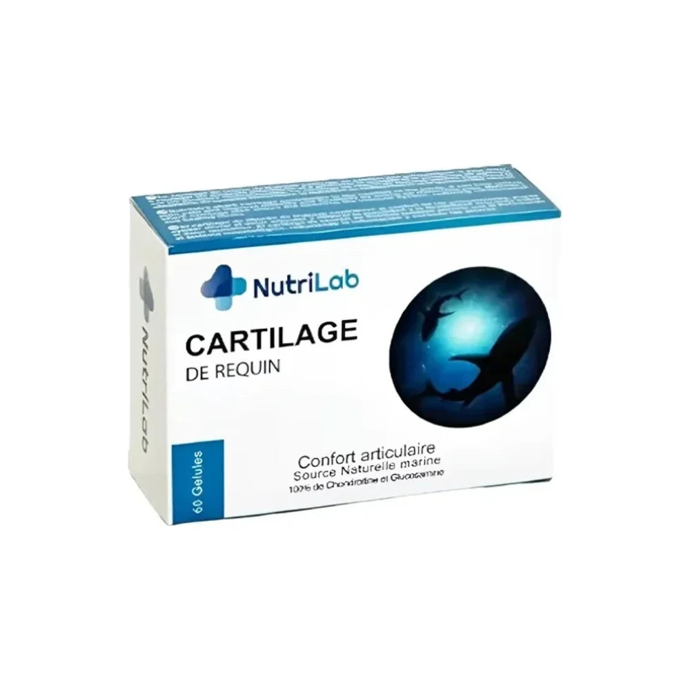 Nutrilab cartilage de requin 60 gélules