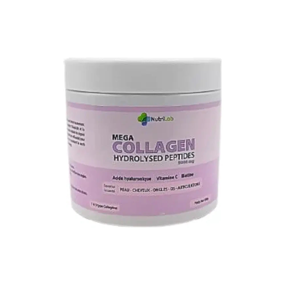 Nutrilab Mega Collagen peptides hydrolysés, pot 200 g